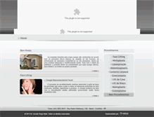 Tablet Screenshot of drlincoln.com.br